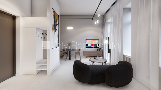 Zeme īpašumā, fasādes māja, renovēta māja, slēgts pagalms, ir lifts, kāpņu telpa pēc Rīga - foto 16