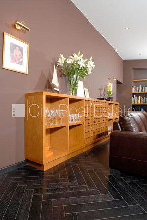 Мансарда, лифт, французский балкон, окна выходят во двор, одна изолированная Рига - изображение 7