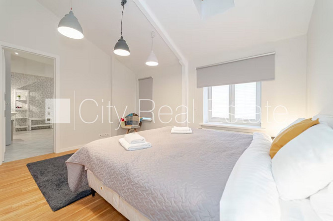 Projekts - Centra Nams, jaunceltne, labiekārtota apzaļumota teritorija, ir lifts, logi vērsti uz Rīga - foto 18