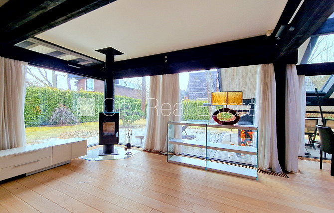 Privātmāja, jaunceltne, labiekārtota apzaļumota teritorija, slēgta teritorija, teritorijas Jūrmala - foto 7