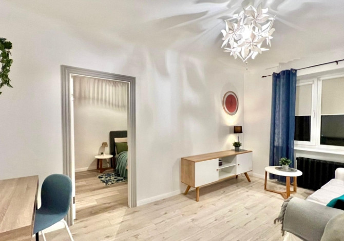 Tiek izīrēts gaumīgi izremontēts 2 istabu dzīvoklis Teikā. Dzīvoklis ir tikko pēc remonta Rīga - foto 6