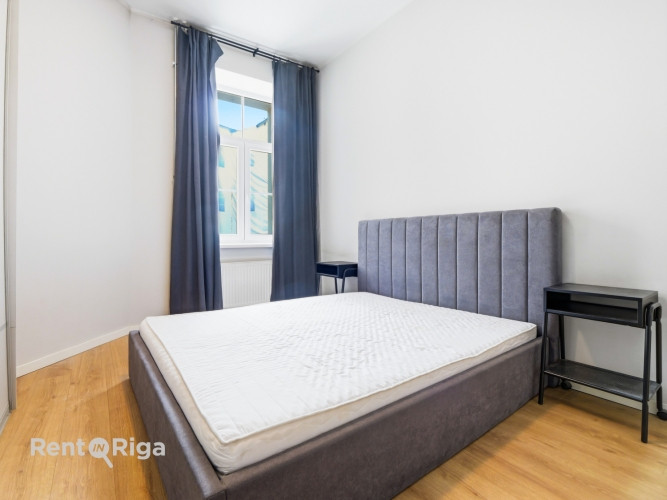 Mēbelēts 3-istabu dzīvoklis Aktīvajā centrā.  Izīrē elegantu un mājīgu divistabu Rīga - foto 4