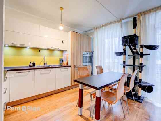 Сдаётся 2комнатная квартира в новом проекте, расположенном у парка Эбельмуйжа! Rīga