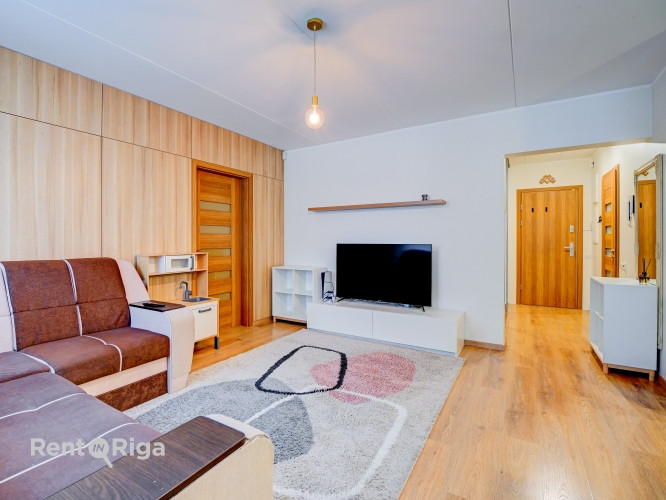 Izīrē 2-istabu dzīvokli jaunajā projektā, kas atrodas Ēbelmuižas parkā!  Īres cenā Rīga - foto 5