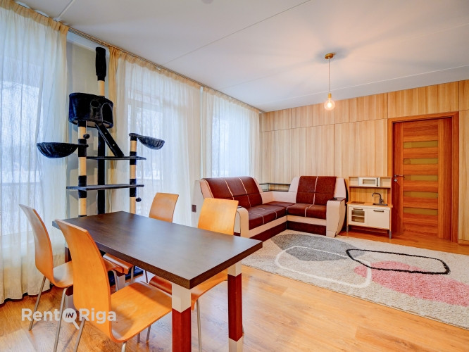 Izīrē 2-istabu dzīvokli jaunajā projektā, kas atrodas Ēbelmuižas parkā!  Īres cenā Rīga - foto 4