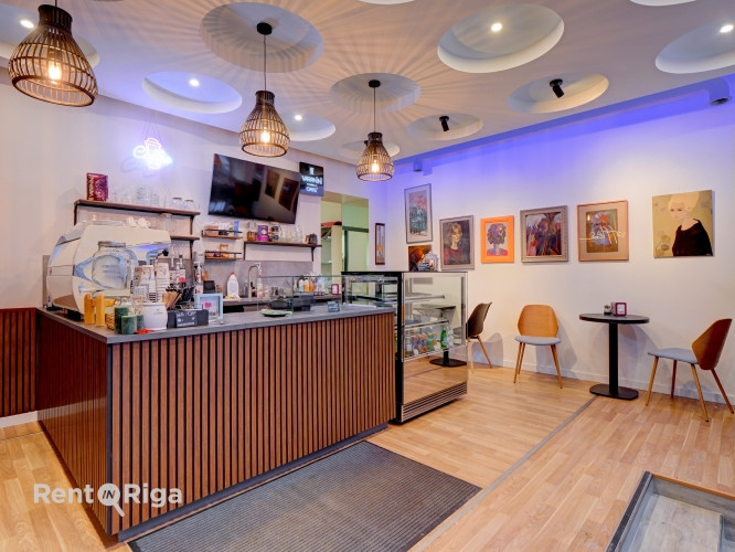 Tirdzniecības / kafejnīcas telpas īrei  Tērbatas ielā.  Piemērota vienkārša kafejnīcai, Rīga - foto 3