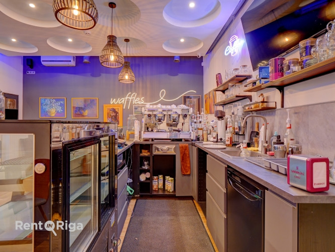 Tirdzniecības / kafejnīcas telpas īrei  Tērbatas ielā.  Piemērota vienkārša kafejnīcai, Rīga - foto 4