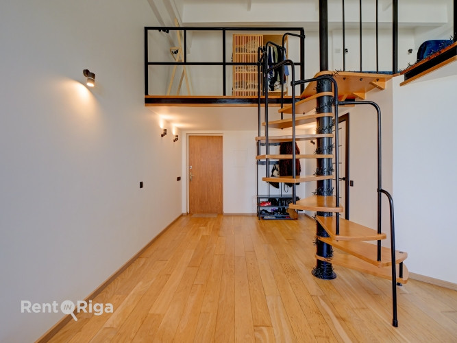 Продаётся элегантная двухуровневая студия!  Предлагается уникальная, недавно Рига - изображение 9