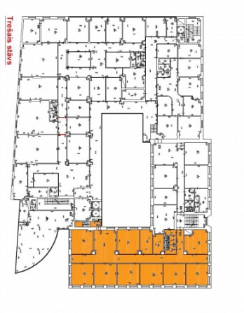 B klases birojs ar panorāmas skatu uz Daugavu  Mūkusalas ielā.  Iznomā mūsdienīgas B klases Rīga - foto 3