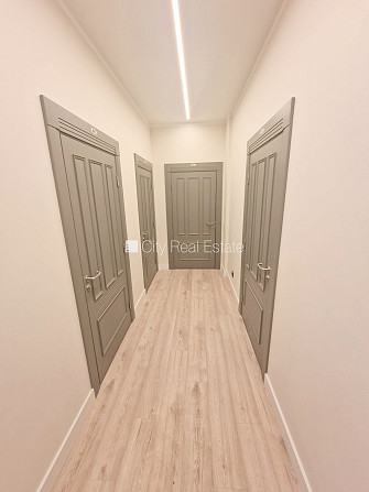 Zeme īpašumā, jaunceltne, ir lifts, kāpņu telpa pēc kapitālā remonta, balkons, viena istaba Rīga - foto 14