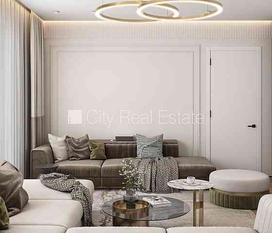 Проект - Tal Residence, земля в собственности, рядный дом, монолитные бетонные стены, на Rīga