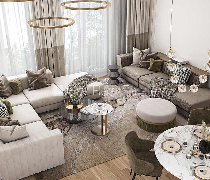 Projekts - Tal Residence, zeme īpašumā, rindu māja, monolīta betona sienas, pagrabstāvā Rīga - foto 1