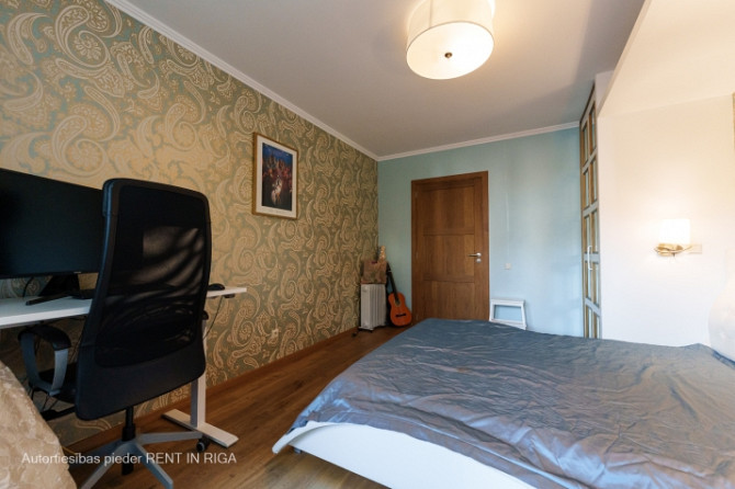 Kvalitatīvs, mājīgs un aprīkots 3 istabu dzīvoklis klusā iekšpagalma mājā.  Ērts Rīga - foto 8