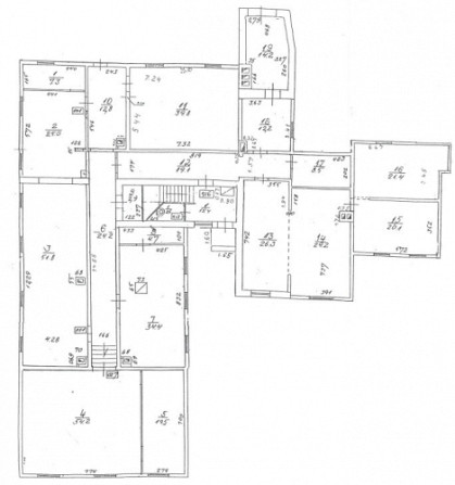 Premises located on the ground floor of a wooden residential building.  Total area of the premises:  Рига - изображение 9