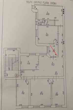 Izīrē plašu dzīvokli 6.stāvā bez lifta pie Vērmanes dārza.  Dzīvoklī nepieciešams kosmētiskais remon Rīga