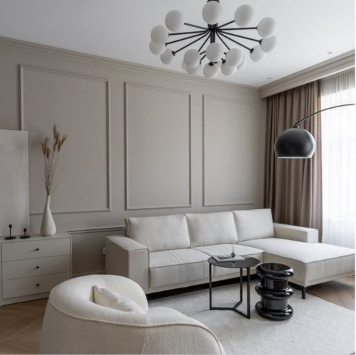 Ekskluzīvs trīs istabu dzīvoklis ilgtermiņa īrei Rīgas centrā  Merķeļa iela 6  Izīrējam Rīga - foto 1