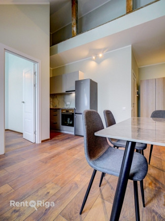 Предлагается уникальная мансардная квартира в новом проекте на улице Katoļu 11  с Рига - изображение 1