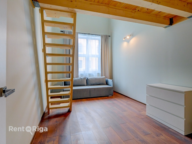 Pieejams unikāls lofta tipa dzīvoklis jaunajā projektā Katolu ielā 11  ar augstvērtīgu Rīga - foto 7