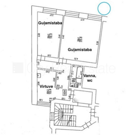 Fasādes māja, renovēta māja, ieeja no pagalma, kāpņu telpa pēc kosmētiskā remonta, logi Rīga - foto 18