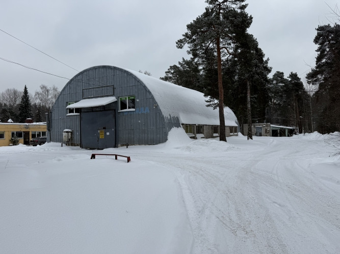Аренда полукруглого ангара в Шмерли  на территории Рижской киностудии. Рига - изображение 1