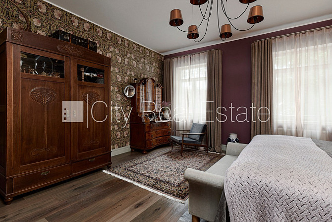 Частный дом, благоустроенная озеленённая территория, подъездная дорога покрыта Юрмала - изображение 17