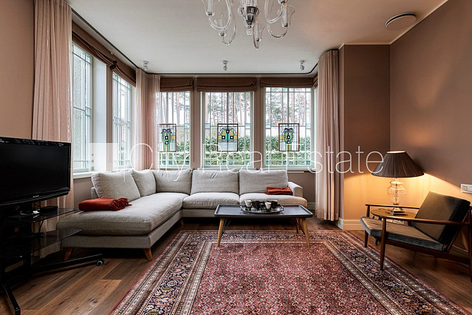 Частный дом, благоустроенная озеленённая территория, подъездная дорога покрыта Юрмала - изображение 10