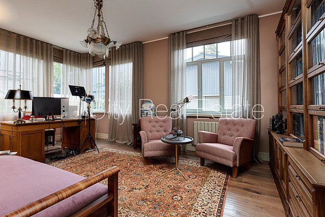 Частный дом, благоустроенная озеленённая территория, подъездная дорога покрыта Юрмала - изображение 12