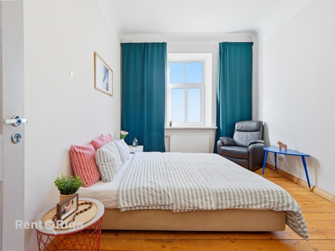 Сдается светлая и со вкусом оформленная 4-комнатная квартира в центре Риги, Рига - изображение 5