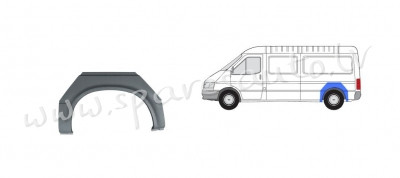 PFD77019EL - OEM: 2515597' (92-), WB-3570mm L - Aizmugurējā Arka - FORD TRANSIT (1994-2000) Rīga - foto 1