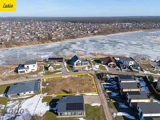 Privātmājas apbūves zemes gabals Zirņu salā pie Daugavas, lieliska vieta mājas būvniecībai dabas tuv Salaspils