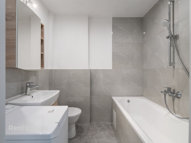 Pieejams plašs un gaišs 2 istabu dzīvoklis ar ērtu plānojumu. Dzīvoklis ir pilnībā Rīga - foto 8