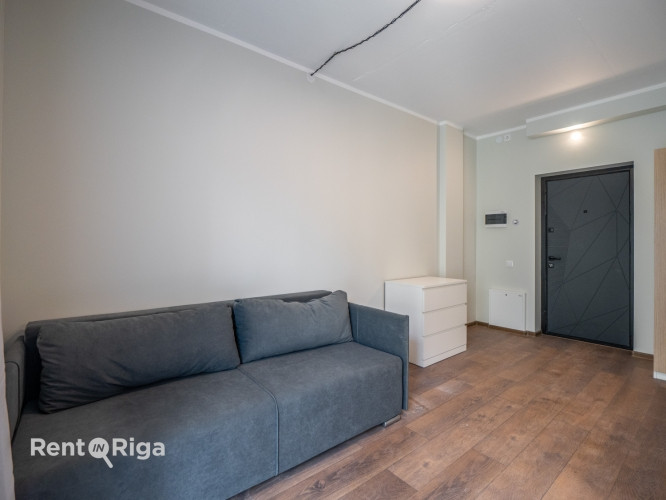Pieejams plašs un gaišs studio tipa dzīvoklis ar ērtu plānojumu. Dzīvoklis ir pilnībā Rīga - foto 2