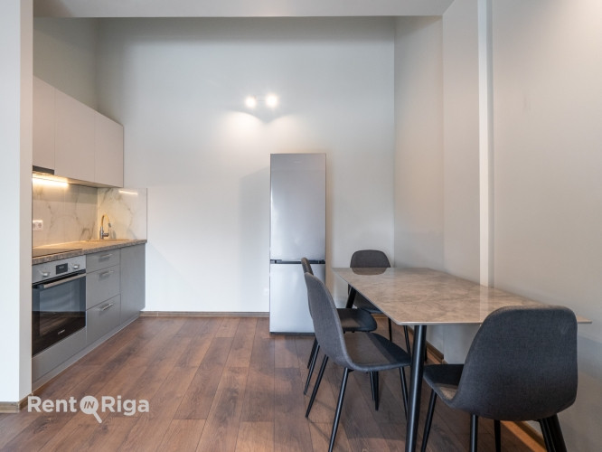 Pieejams plašs un gaišs 2 istabu lofta tipa dzīvoklis ar augstajiem griestiem un ērtu Rīga - foto 4