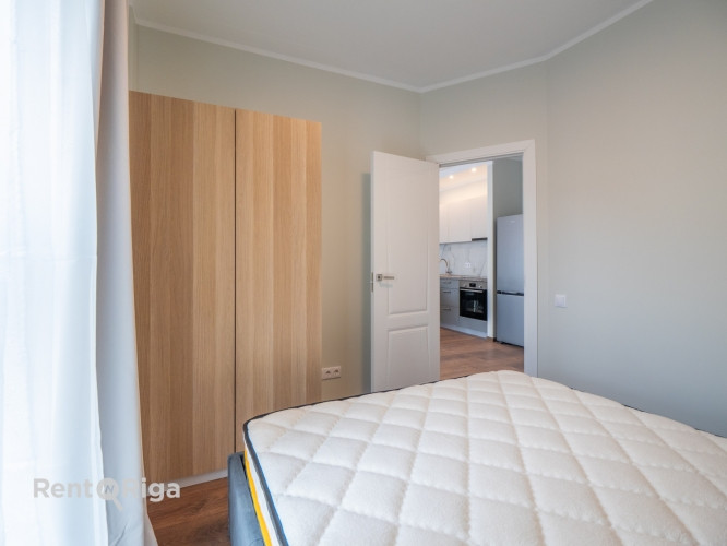 Pieejams plašs un gaišs 2 istabu dzīvoklis ar ērtu plānojumu. Dzīvoklis ir pilnībā Rīga - foto 6