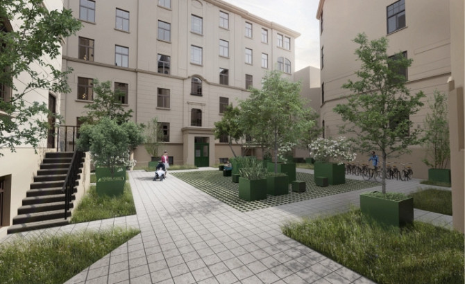 Элегантная квартира в доме Шефеля, ул. Базницас 5.  Квартира продаётся с белой Рига - изображение 2