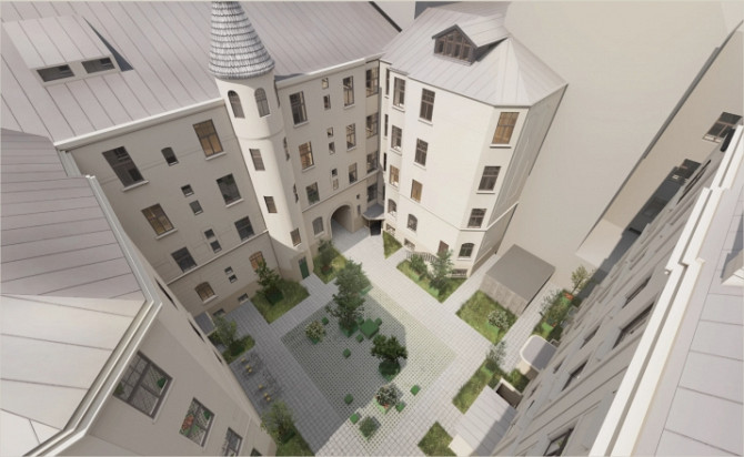 Элегантная студия в Доме Шефеля, улица Базницас 5  Приглашаем вас стать частью Рига - изображение 3