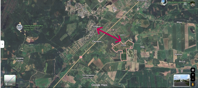 Ārdodam divus apvienotus zemes gabalus skaistā un klusā vietā vasranīcas vai privātmājas... Олайне - изображение 11