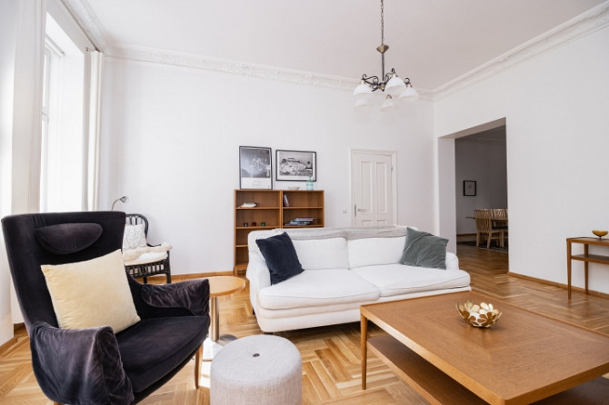 Предлагается в аренду 5-х комнатная квартира в тихом центре Риги. Квартира может Рига - изображение 4