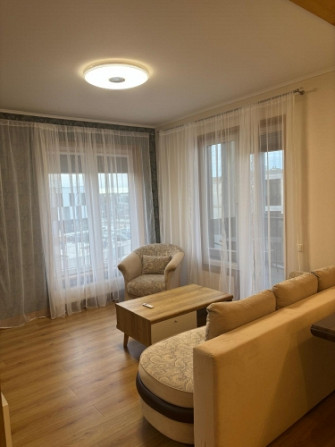 Īlgtermiņā tiek izīrēts 2 istabu dzīvoklis  jaunā projektā Saliena.  Plānojums: Studio Rīgas rajons - foto 1