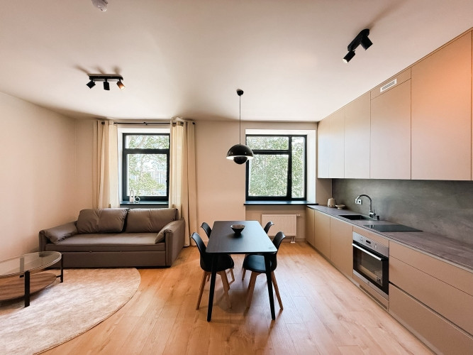 Izīrē pilnībā renovētu 2 istabu dzīvokli!  Ēka ir tikusi pilnībā renovēta- jauns jumts, Rīga - foto 3