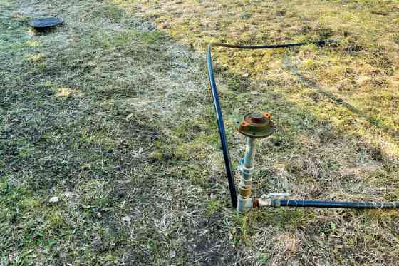 Земельный участок с проектом 2-х квартирного дома, с  фундаментной плитой Rīga