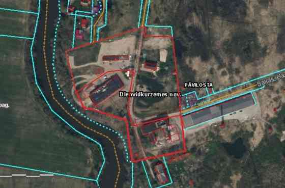 For sale: the former Pāvilosta Distillery located on the banks of the Saka River.  Land area: 3.3 he Лиепая