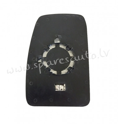 SRNM1035EL - OEM: 963662420R' EDA PARTS, heated, chromed glass, CONVEX, upper L - Spoguļa Stikls Ar  Рига - изображение 1