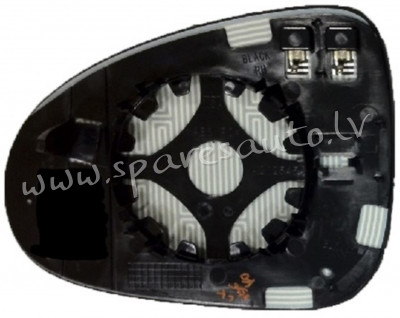 SVWM1056EL - OEM: 958-731-521-20' EDA PARTS, heated, Blue glass, ASPHERICAL L - Spoguļa Stikls Ar Pa Рига - изображение 1