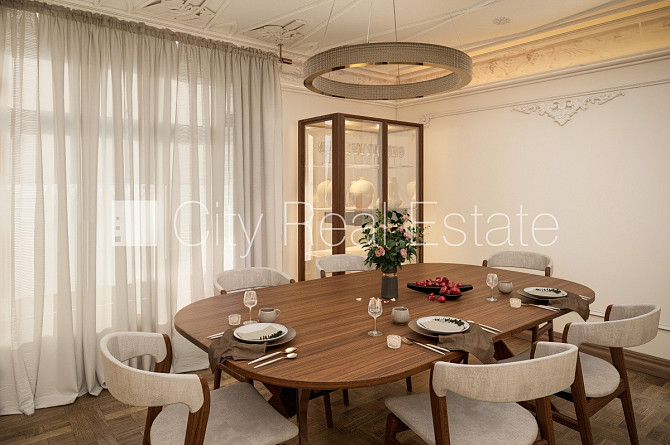 Projekts - Kalpaka Residence, fasādes māja, renovēta māja, slēgts pagalms, objektu apsargā Rīga - foto 16