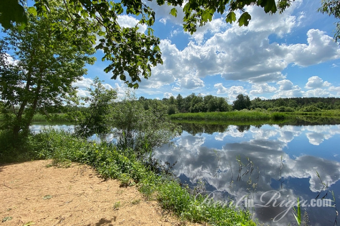 Земельный участок под застройку на первой линии у реки Jugla. Престижное Рижский район - изображение 2