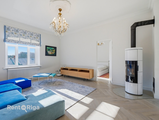 4-istabu Dzīvoklis, kas apvieno mieru ar pilsētas dinamiku.  Stabu ielā 54a, iekšpagalma ēkā, Rīga - foto 4