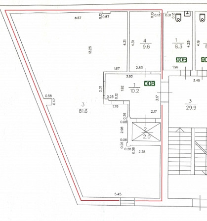 Сдаётся офис в центре Риги, в районе улицы Эрнеста Бирзниека-Упиша  в Рига - изображение 9
