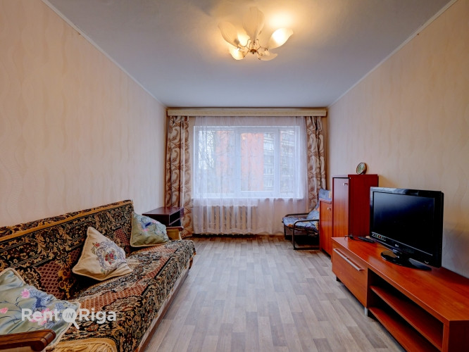 На долгосрочную аренду сдаётся уютная 2-комнатная квартира рядом с ТЦ Dole! Из Рига - изображение 2