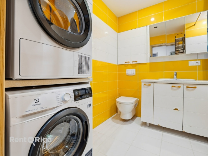 Продаётся светлая и просторная 3-комнатная квартира в современном проекте Purvciema Рига - изображение 8